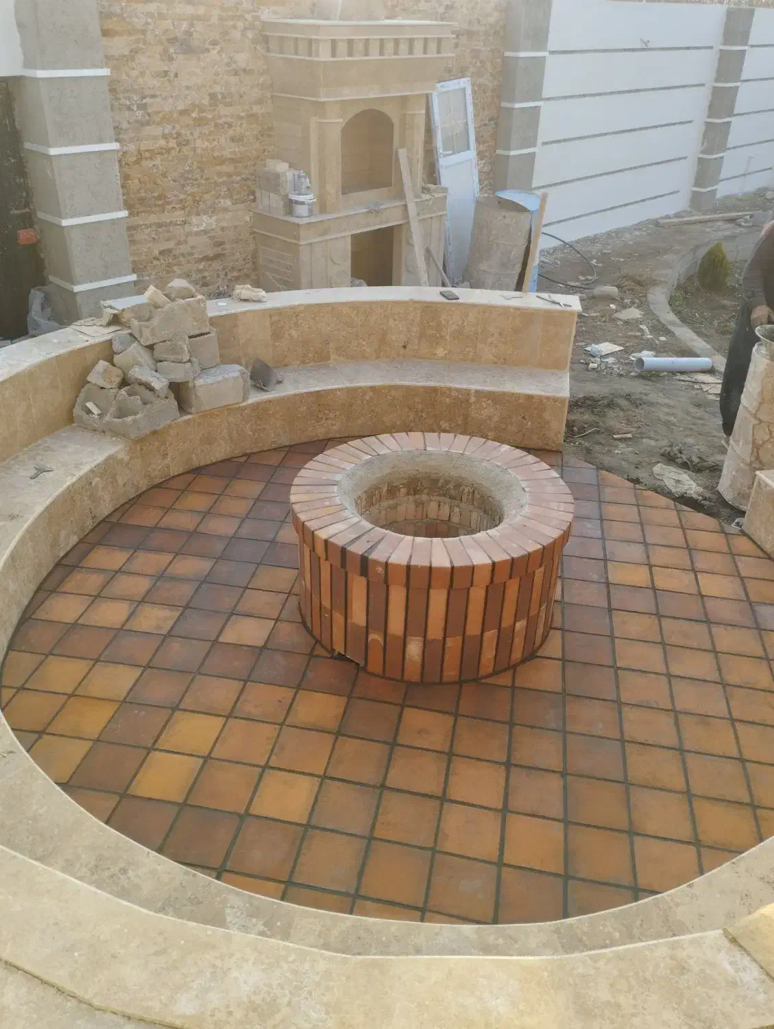 بندکشی نما اجر کاشی و سنگ|خدمات پیشه و مهارت|خسروشاه, |دیوار