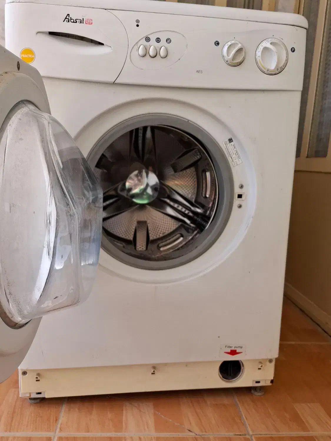 ماشین لباسشویی آبسال|ماشین لباسشویی و خشک‌کن لباس|علی‌آباد کتول, |دیوار