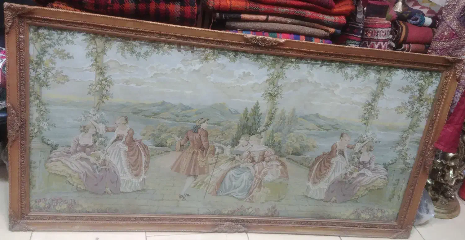 تابلو نقاشی بزرگ مناسب رستوران و تالار|تابلو، نقاشی، عکس|قزوین, |دیوار