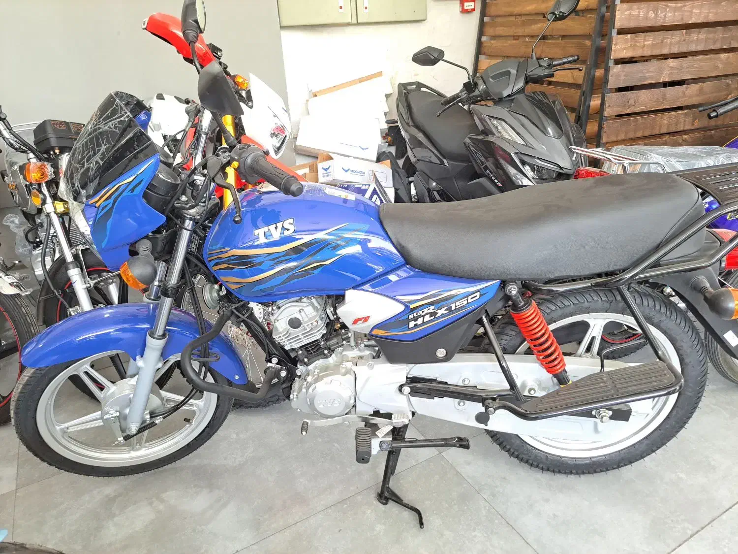 موتور tvs150|موتورسیکلت|قم, مهر آباد|دیوار