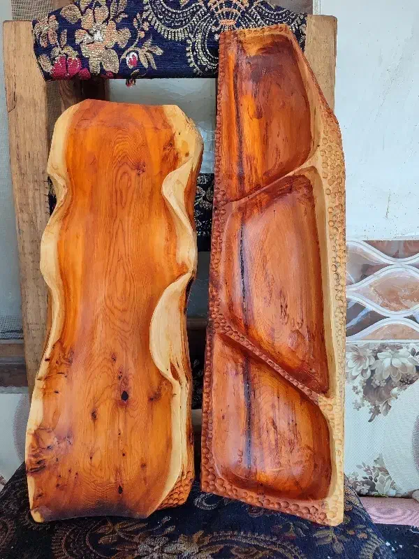 ظروف روستیک و چوبی|ظروف سرو و پذیرایی|خان ببین, |دیوار