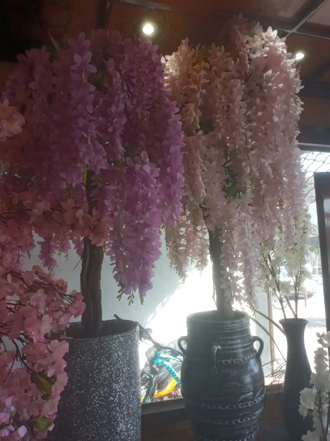 درخت شکوفه مصنوعی|گل مصنوعی|یزد, |دیوار