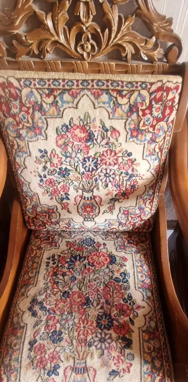 مبل قالی دستباف|مبلمان خانگی و میز عسلی|کرمان, |دیوار