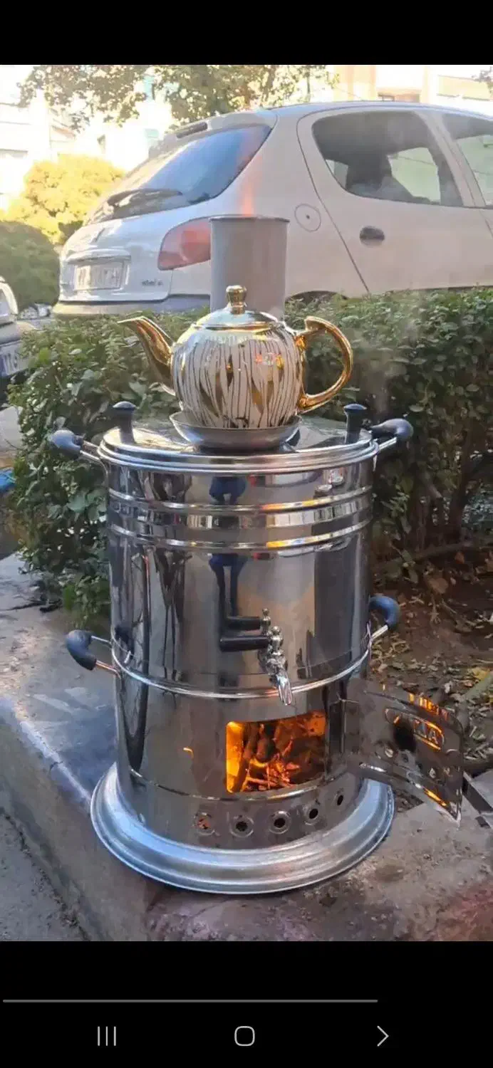 سماور آتیشی|سماور، چای‌ساز، قهوه‌ساز|اصفهان, تیران|دیوار