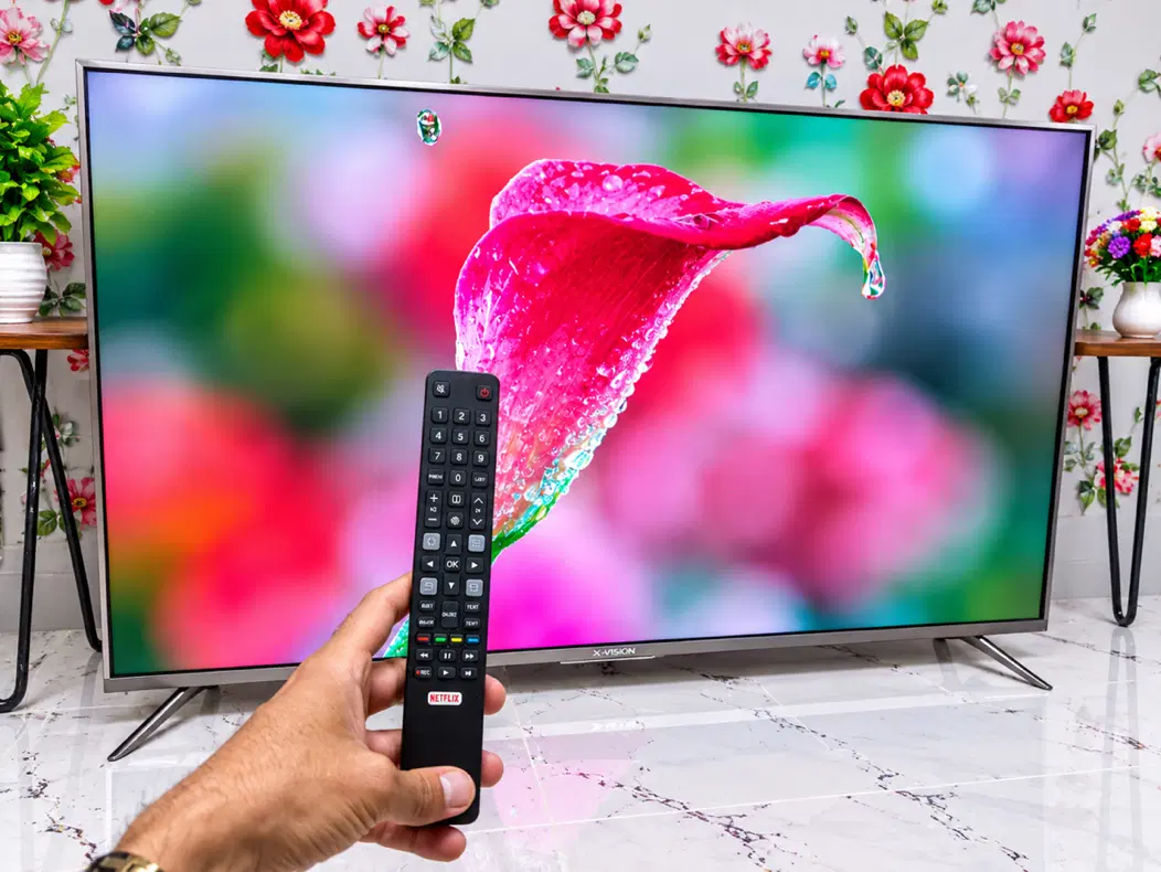 تلویزیون ۵۵ اینچ x-vision Q LED 4K Smart Android|تلویزیون و پروژکتور|تهران, چیتگر جنوبی|دیوار