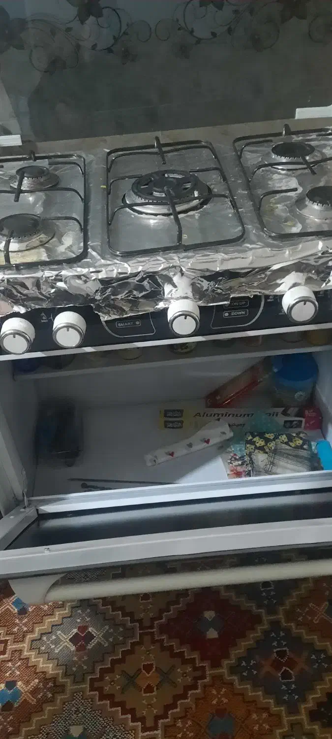 اجاق گاز طرح فر نونو|اجاق گاز و لوازم برقی پخت‌وپز|شیراز, شریف‌آباد|دیوار