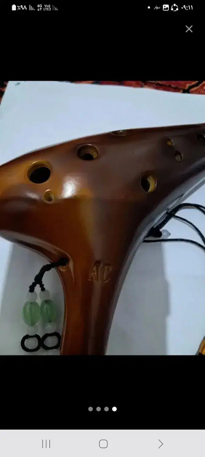 ساز اکارینا وارداتی|سازهای بادی|مشکین‌دشت, |دیوار