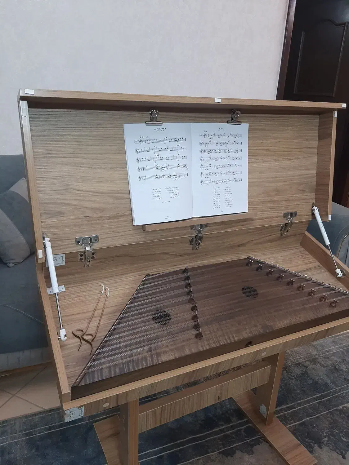 باکس سنتور درب دار،محافظ سنتور ،جعبه سنتور دربدار|سازهای سنتی|مشهد, ارشاد|دیوار