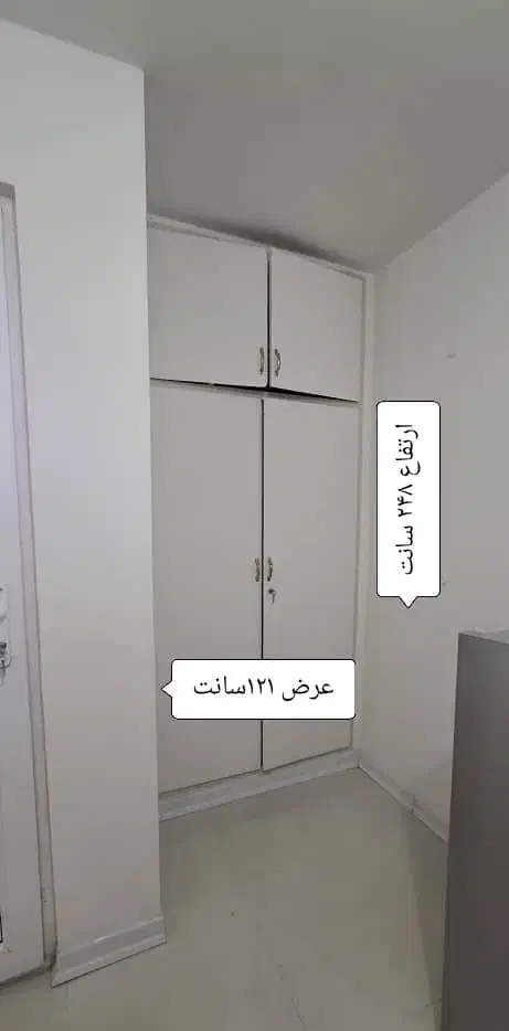 در کمد دیواری چوبی آماده|جاکفشی، کمد، دراور|تهران, امام زاده عبدالله|دیوار