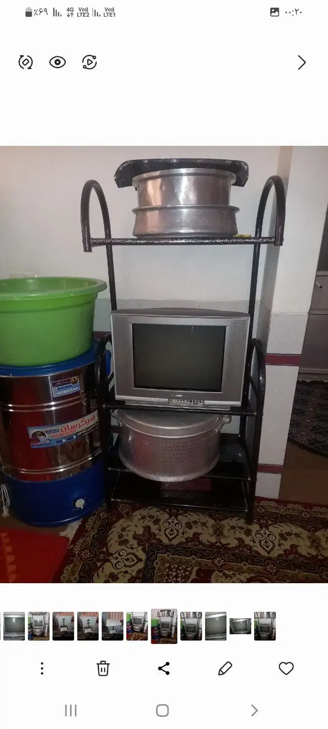 مقداری وسایل خونه|تلویزیون و پروژکتور|فولادشهر, B2|دیوار