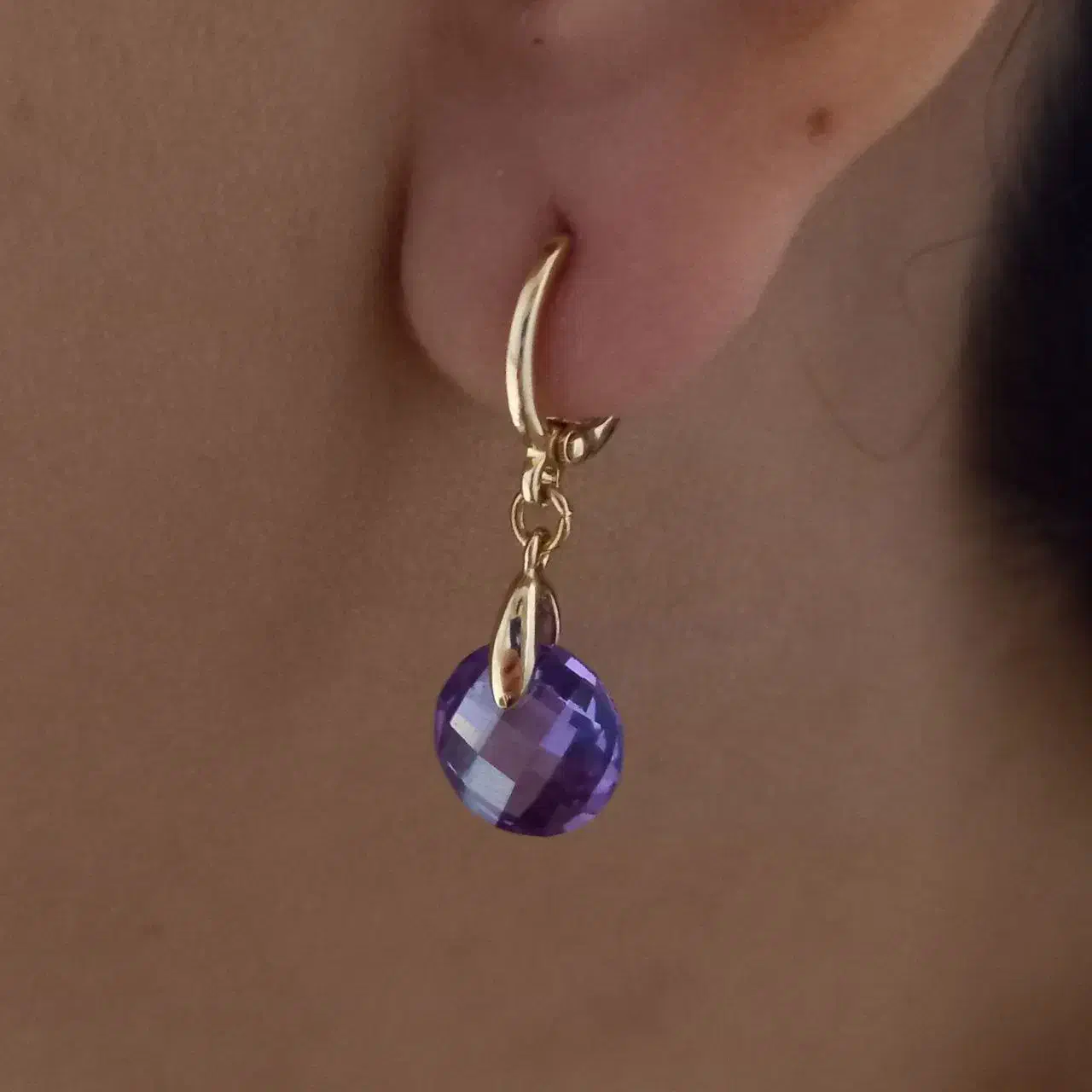 فروش گوشواره ژوپینگ آبکاری طلا ضد حساسیت|بدلیجات|تهران, طیب|دیوار