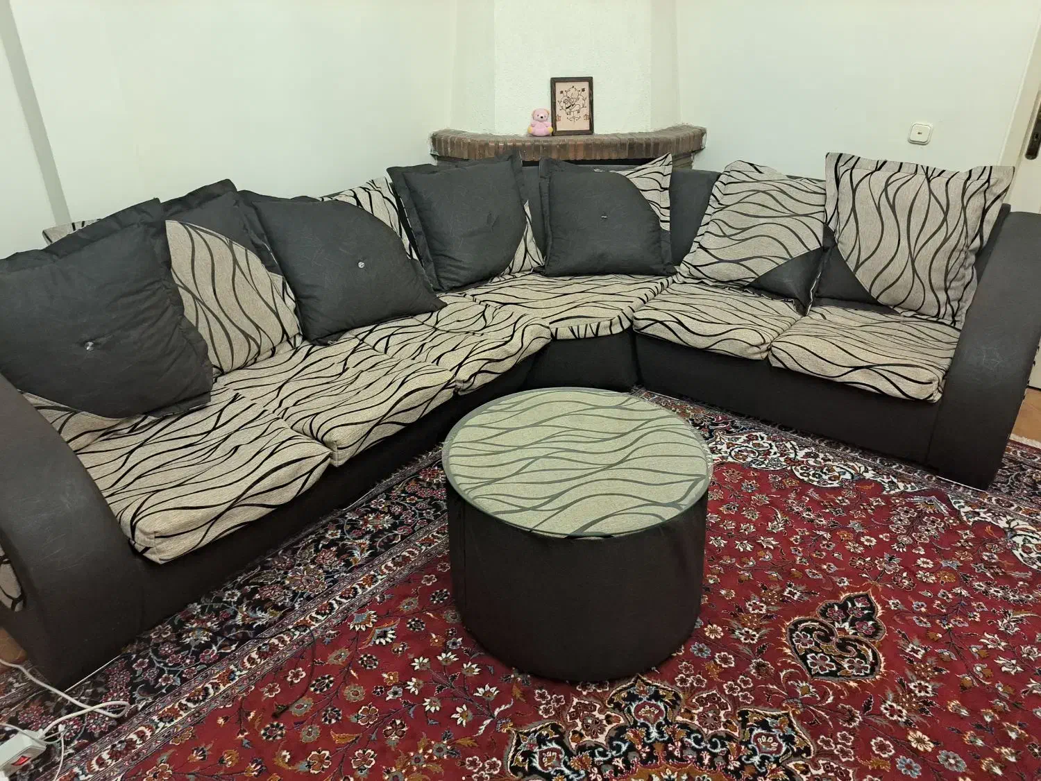 مبل پنج نفره|مبلمان خانگی و میز عسلی|تهران, زرگنده|دیوار