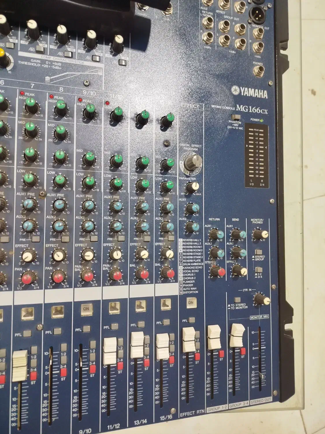 میکسر یاماها ام جی 166|صوتی و تصویری|بجنورد, |دیوار