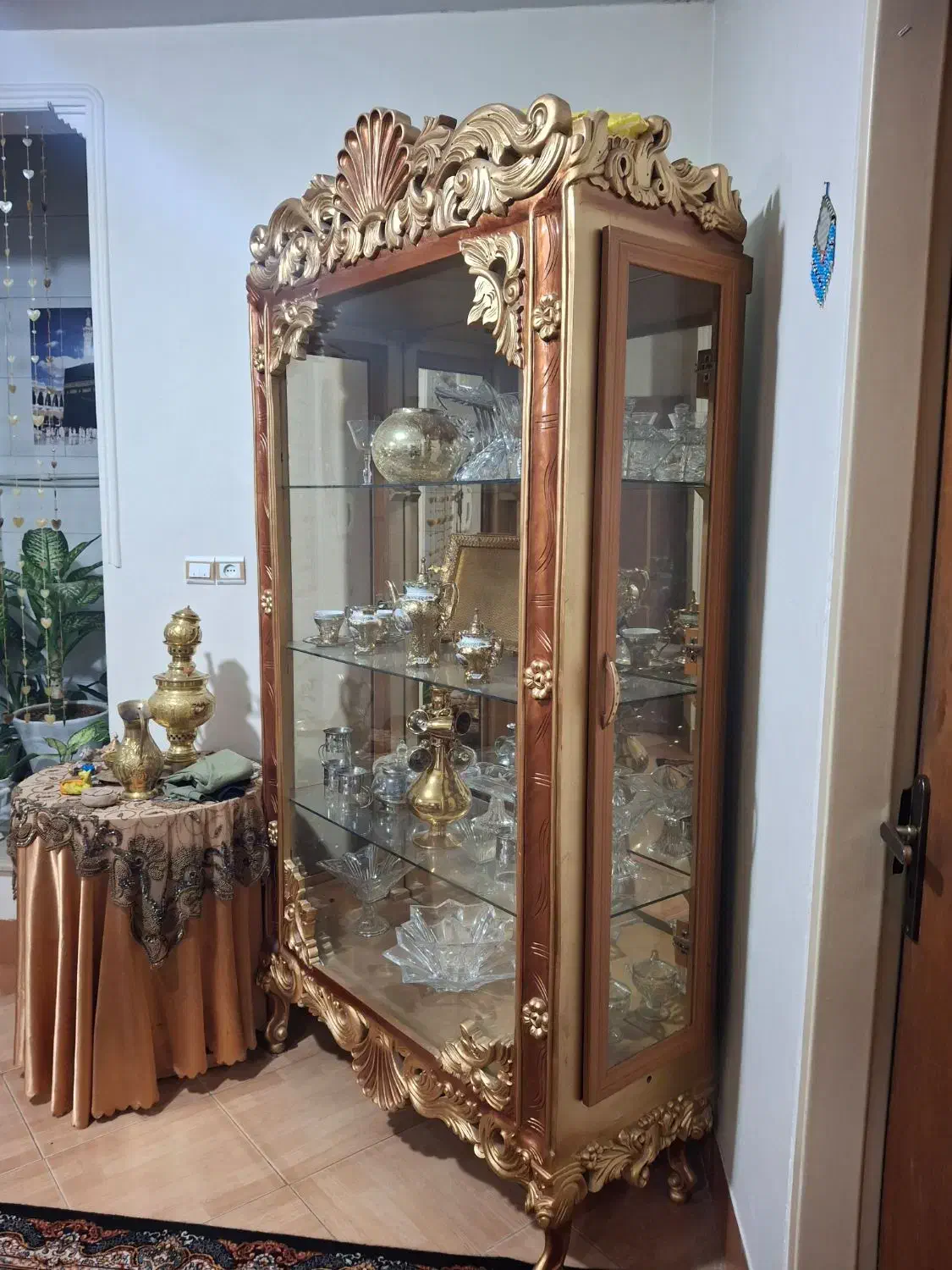 بوفه چوبی|بوفه، ویترین، کنسول|ملایر, |دیوار