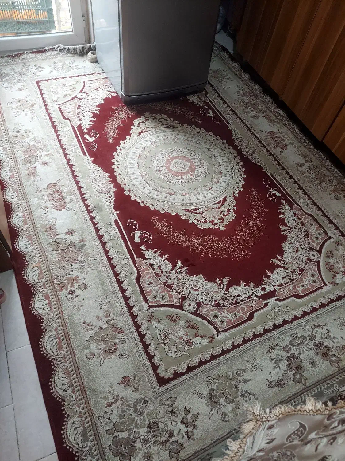 فروش فرش ۶ متری دست دوم|فرش|نکا, |دیوار