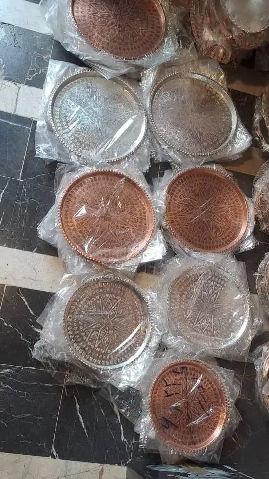 ظروف مسی وزماک طرح های زیبا همه مدل|ظروف سرو و پذیرایی|تهران, مسعودیه|دیوار