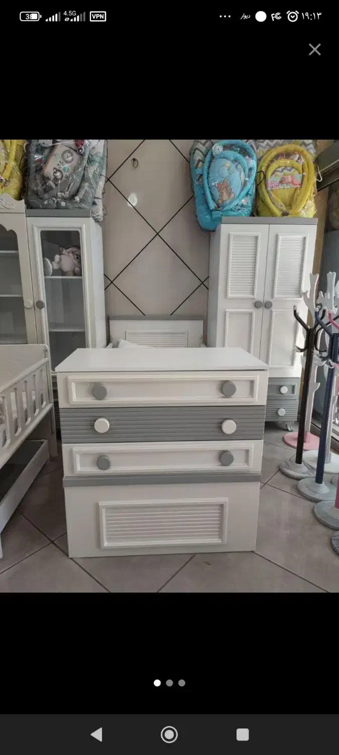 ترکیب شیک و کاربردی برای اتاق نوزاد|اسباب و اثاث بچه|اصفهان, منتظرالمهدی|دیوار