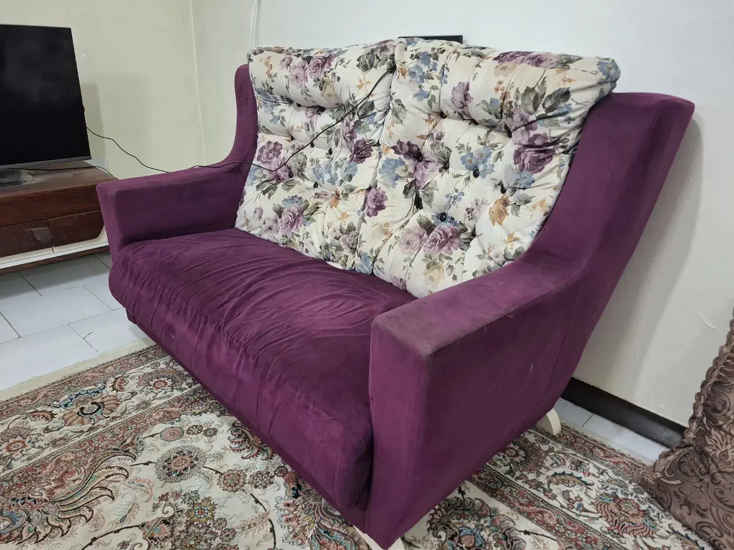 مبل ۷ نفره کارکرده،قیمت منصفانه|مبلمان خانگی و میز عسلی|بابل, |دیوار