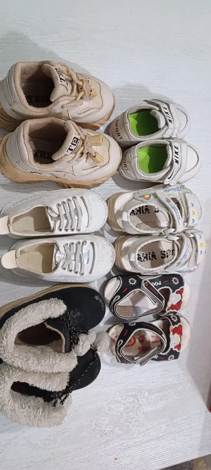 6جفت کفش بچگانه|کفش و لباس بچه|سنگر, |دیوار
