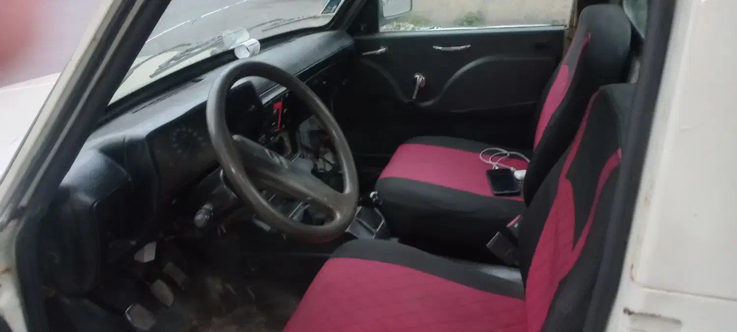 پیکان وانت سفید مدل ۹۰دوگانه کارخانه|خودرو سواری و وانت|صومعه‌سرا, |دیوار