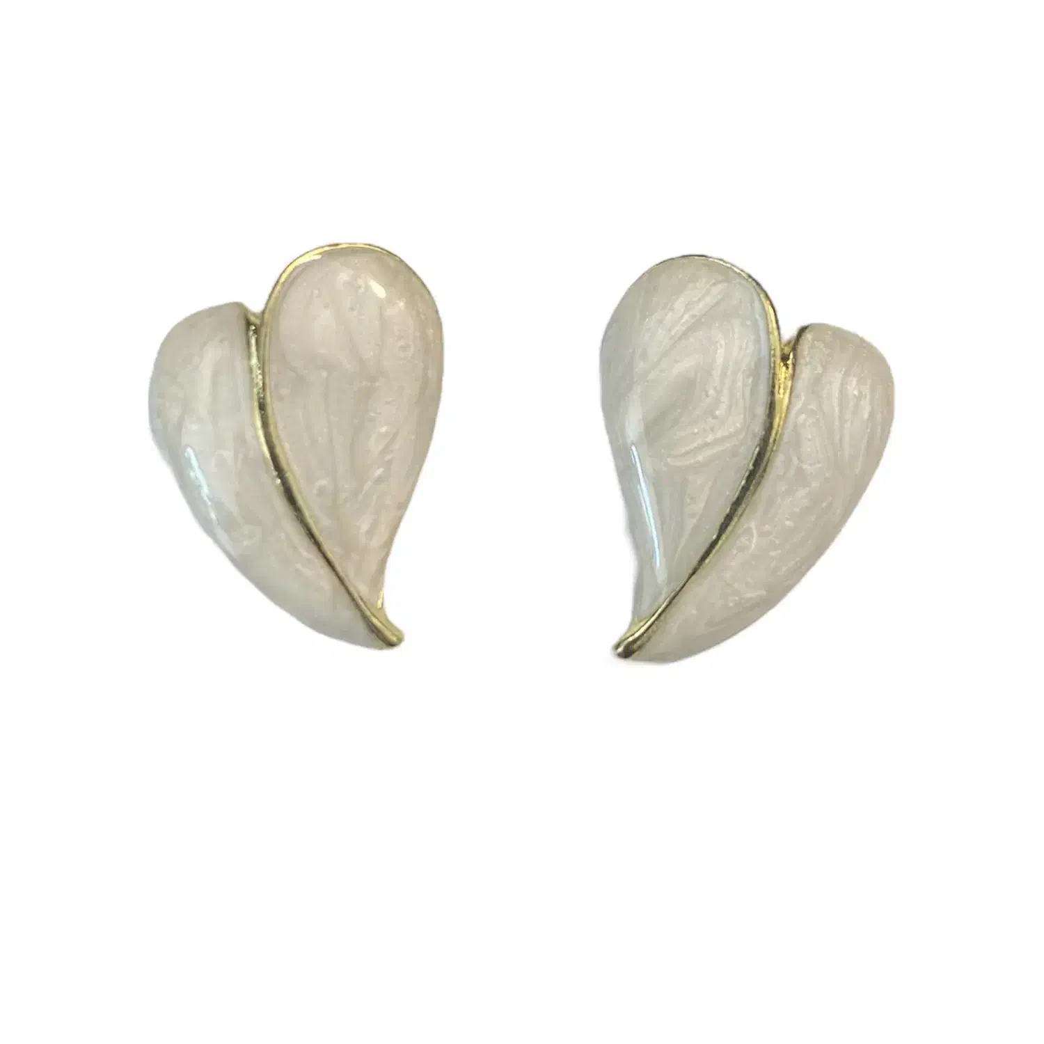 گوشواره مینا کاری طرح قلب|بدلیجات|بابلسر, |دیوار