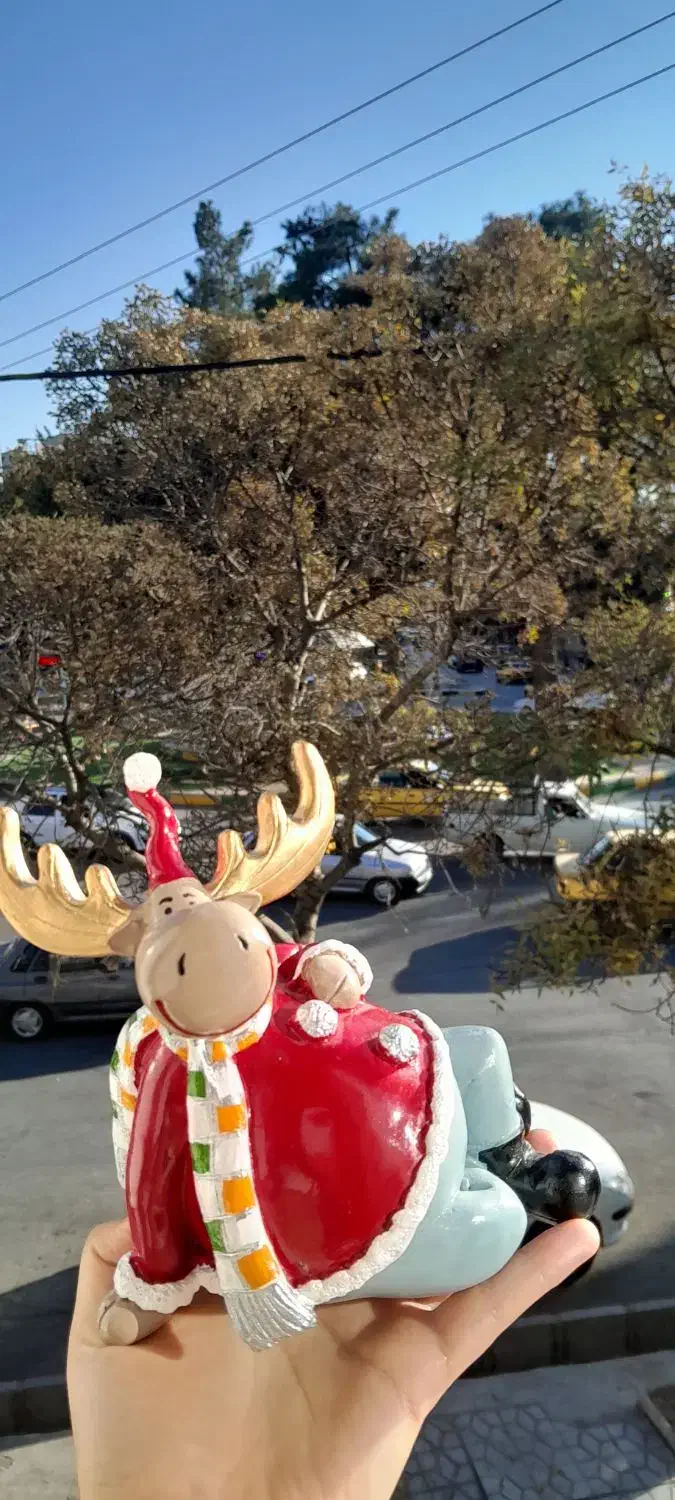 یک مجسمه پلیستر کریسمسی ویک آویز پارچه ای|مجسمه، تندیس، ماکت|بروجرد, |دیوار