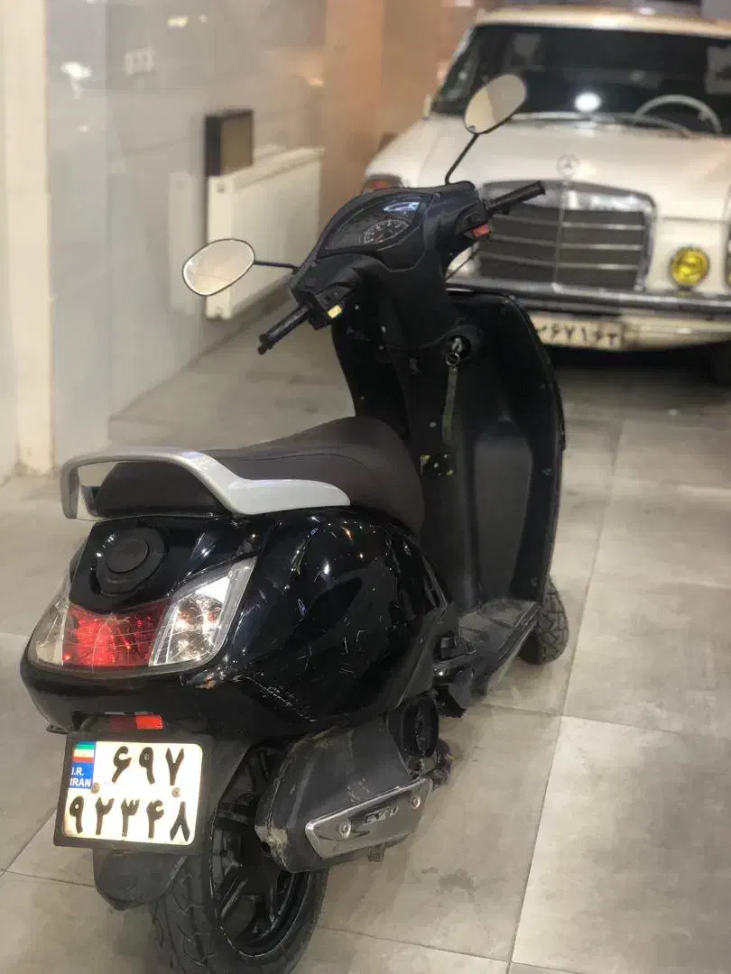 موتور tvs مدل ۹۵|موتورسیکلت|شیراز, رکن‌آباد|دیوار