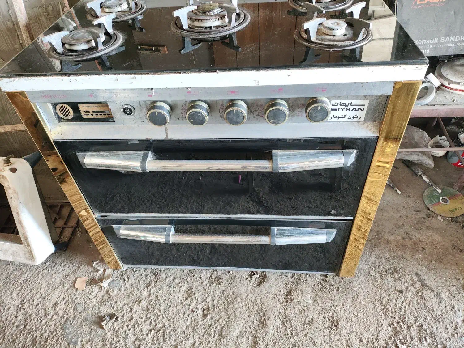 گاز طرح فر پنج شعله نو به شرط|اجاق گاز و لوازم برقی پختوپز|آمل, |دیوار