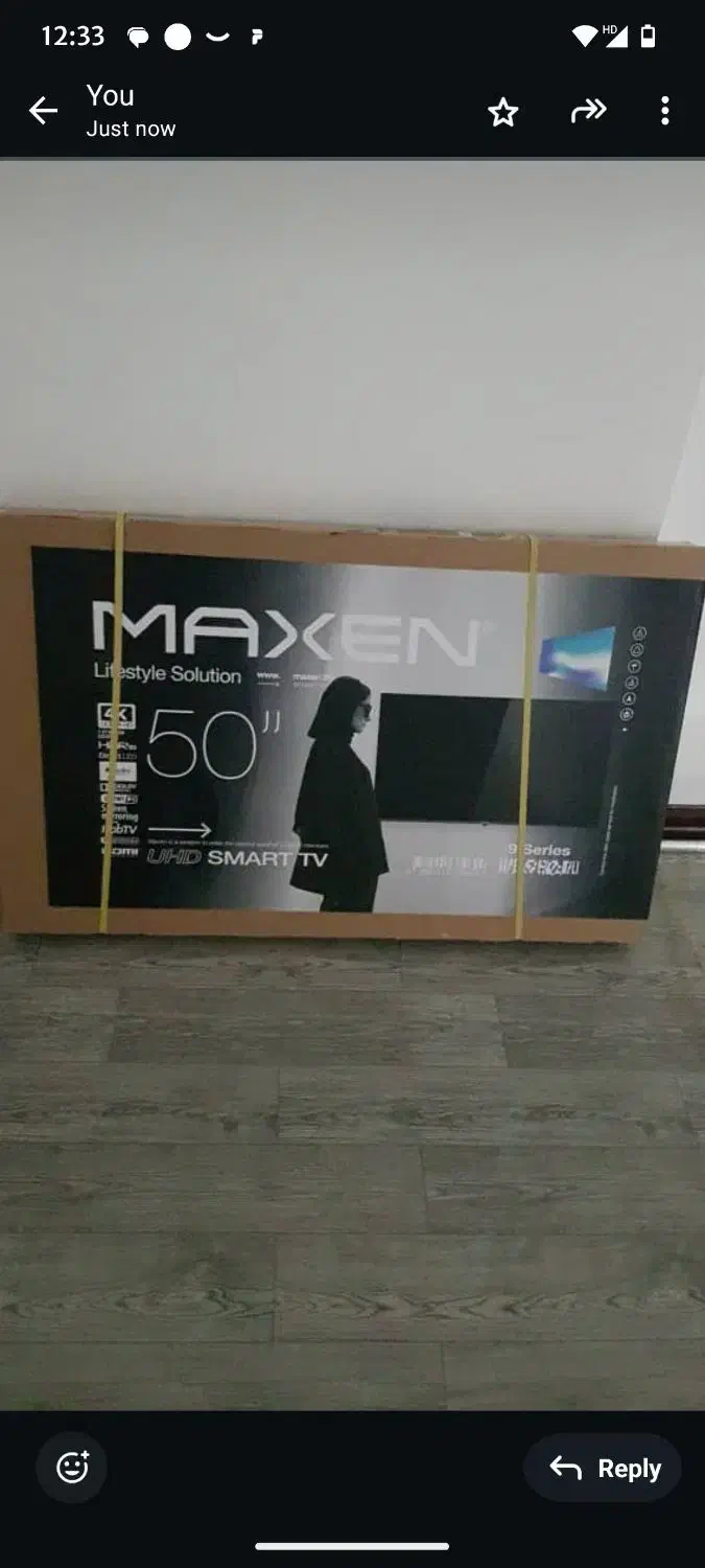 تلویزیون هوشمند ۵۰ اینچ مکسن|تلویزیون و پروژکتور|تهران, نیلوفر|دیوار