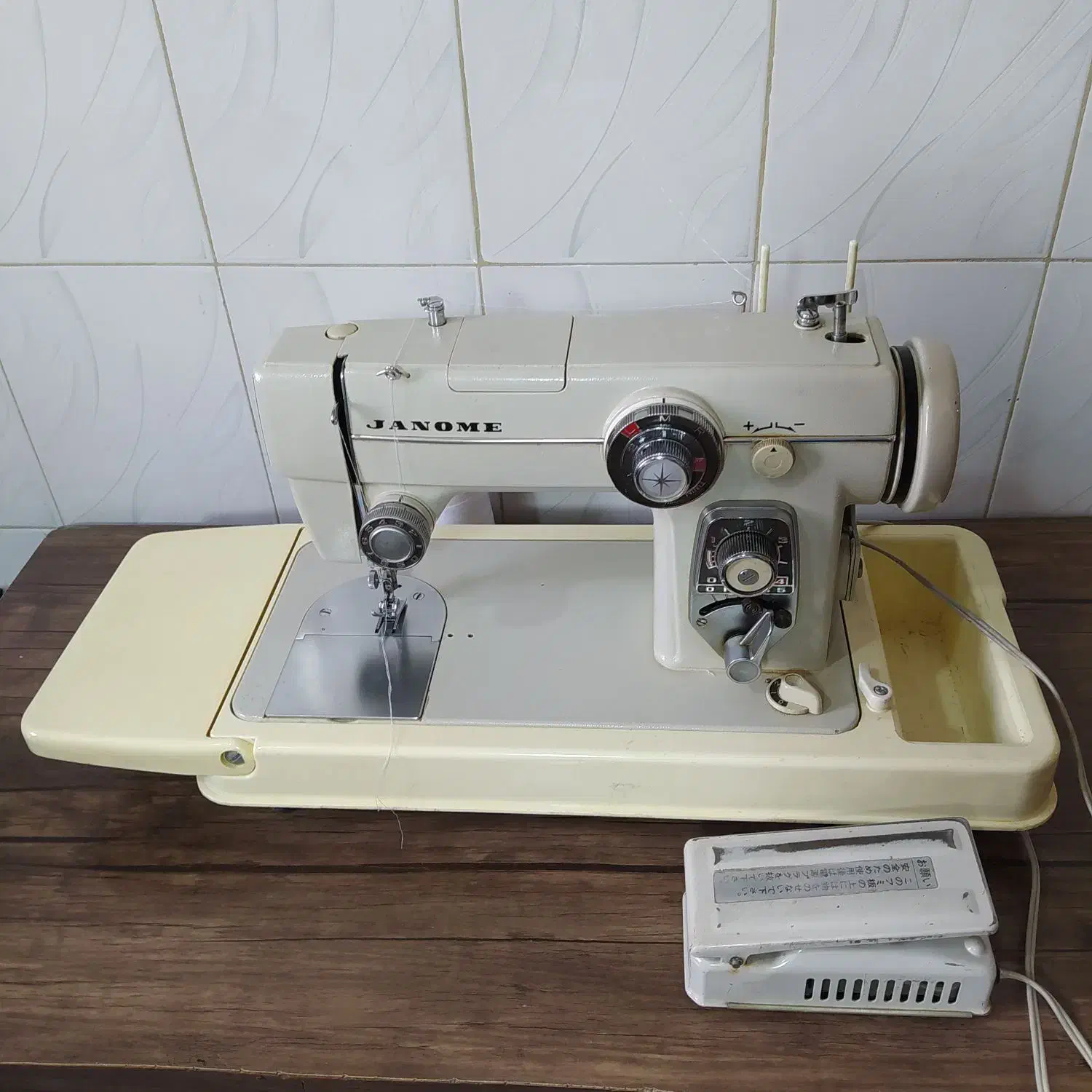 چرخ ژانومه مدل 680 ژاپنی درحد|چرخ خیاطی و ریسندگی|قرچک, مهدیه|دیوار