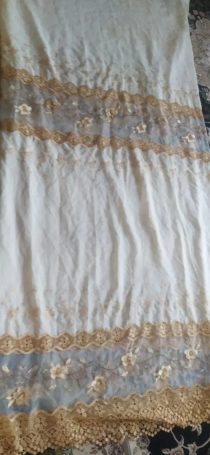 دو عدد پرده|پرده، رانر، رومیزی|جوانرود, |دیوار