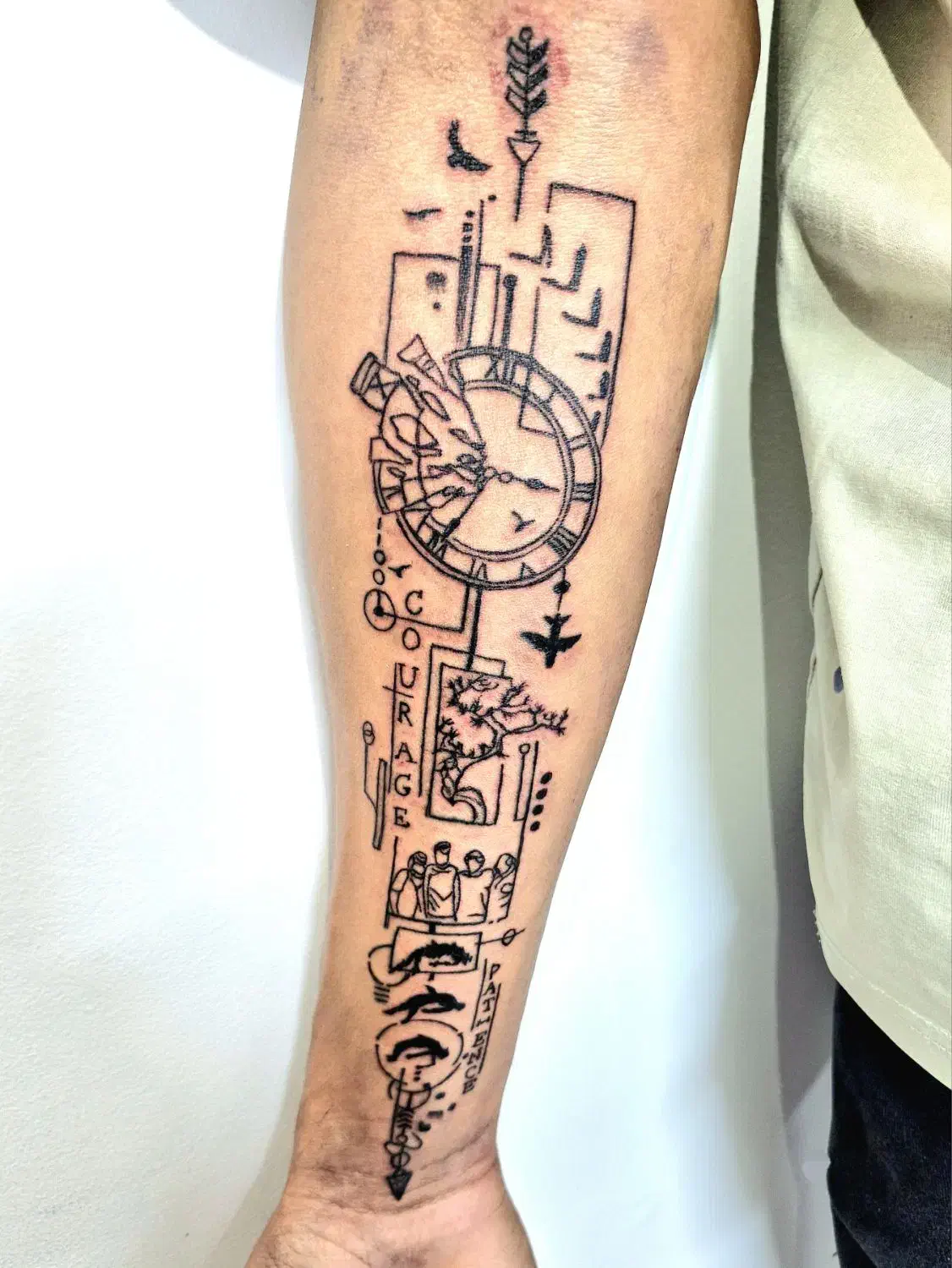 انجام کلیه خدمات تتو بدن با ۴۰ درصد تخفیف|خدمات آرایشگری و زیبایی|شیراز, پودنک|دیوار