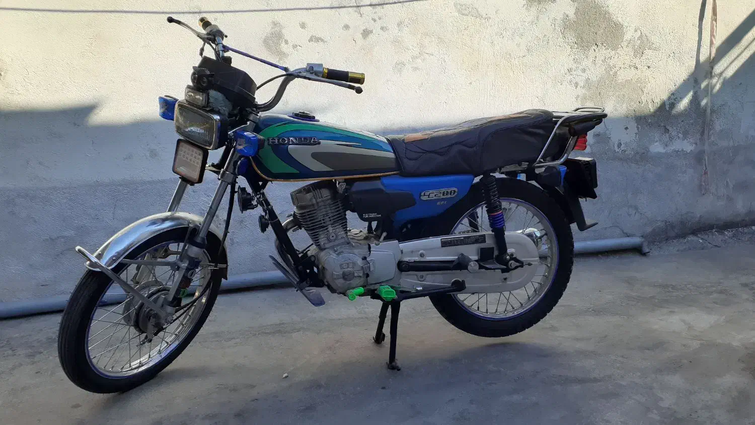 موتور مزایده با برگه|موتورسیکلت|بندر ترکمن, |دیوار