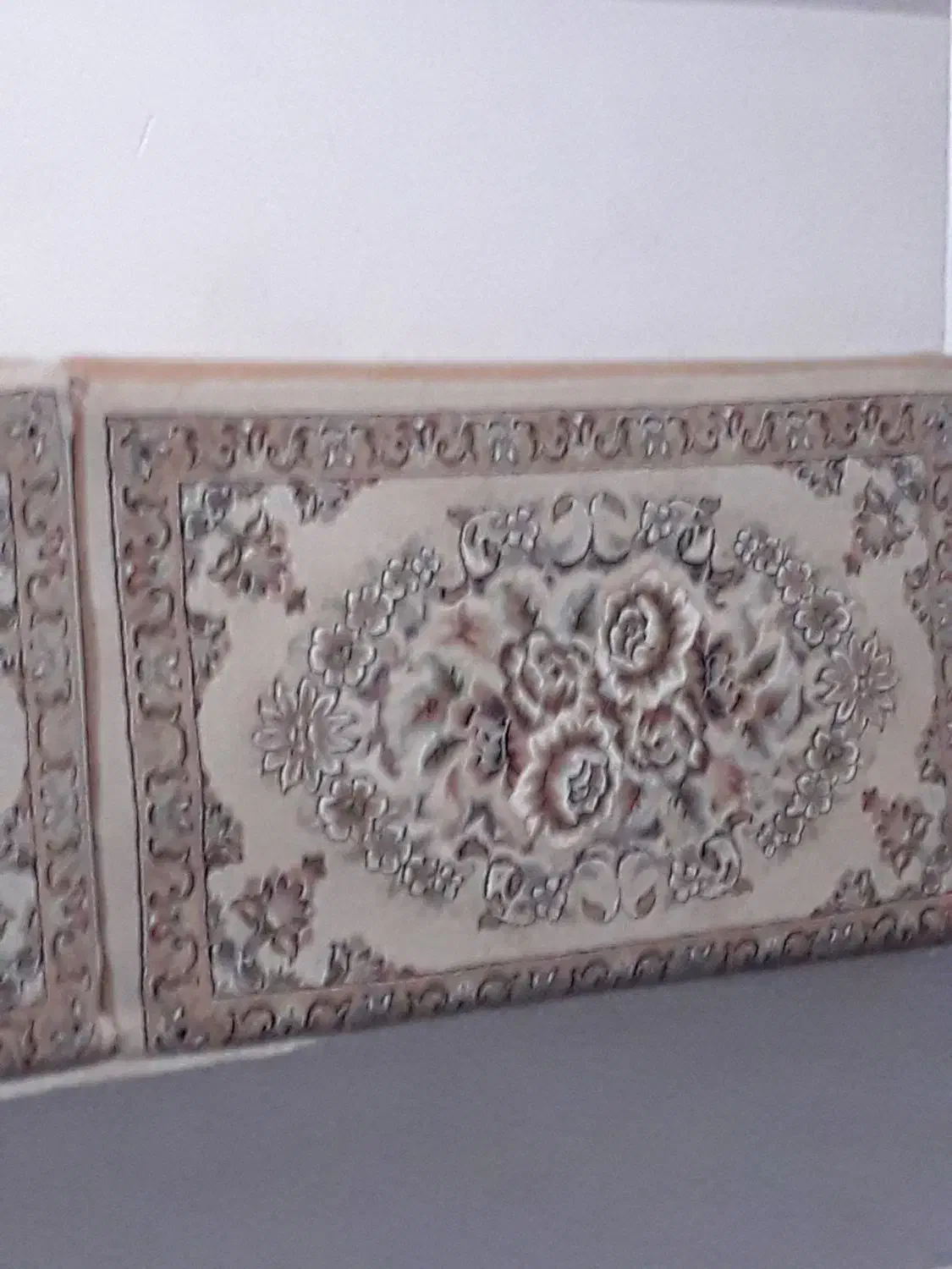 پشتی تمام نخ گل افشان|پشتی|ماهدشت, |دیوار