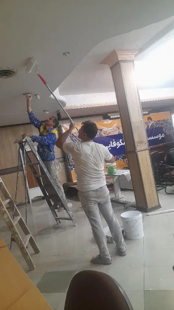 نقاش ساختمان نقاشی ساختمانی فروش رنگ|خدمات پیشه و مهارت|قدس, شهرقدس|دیوار