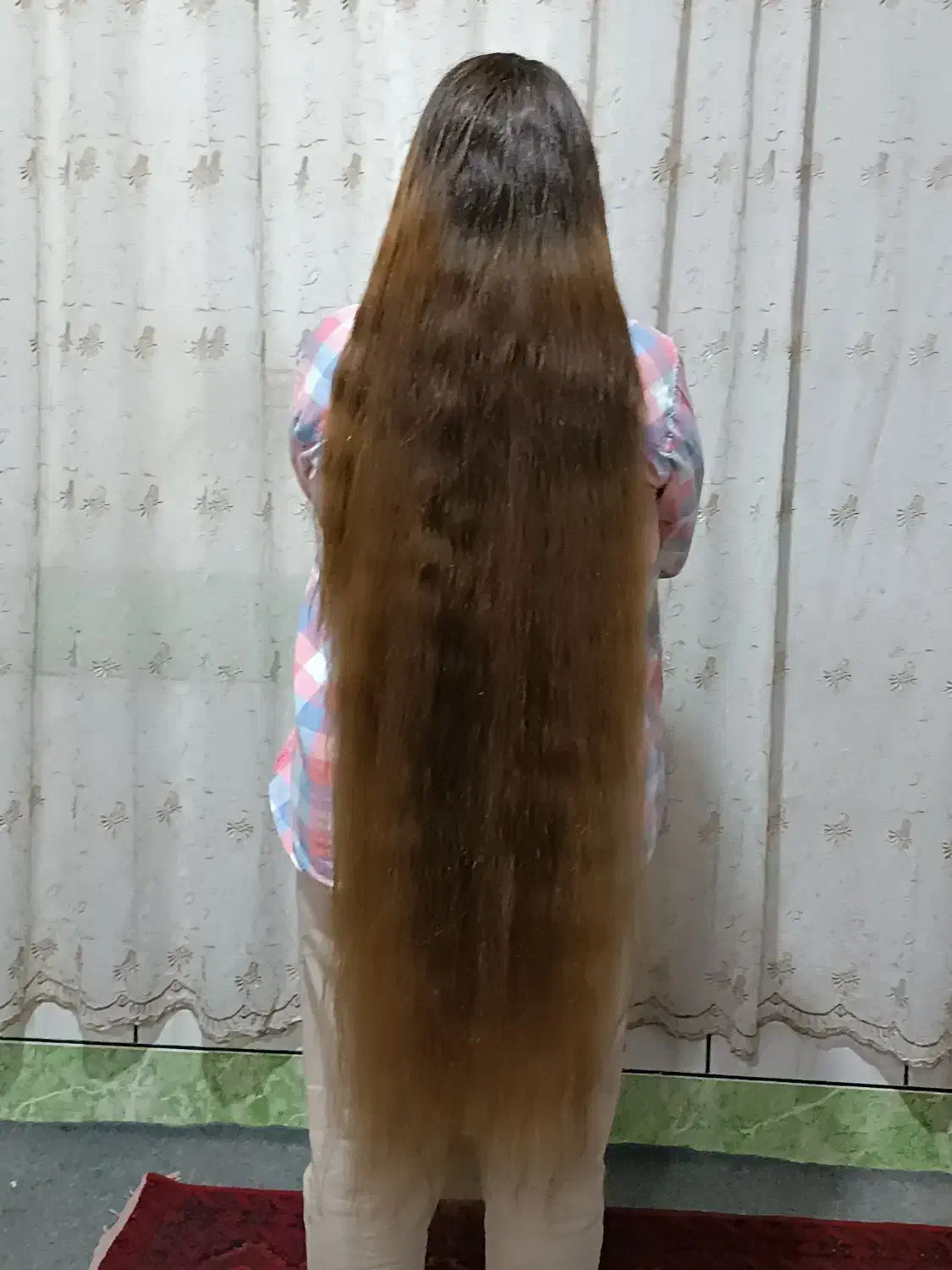 موی رنگ شده ۱۰۰ سانت|آرایشی، بهداشتی، درمانی|تربت‌حیدریه, طالقانی|دیوار