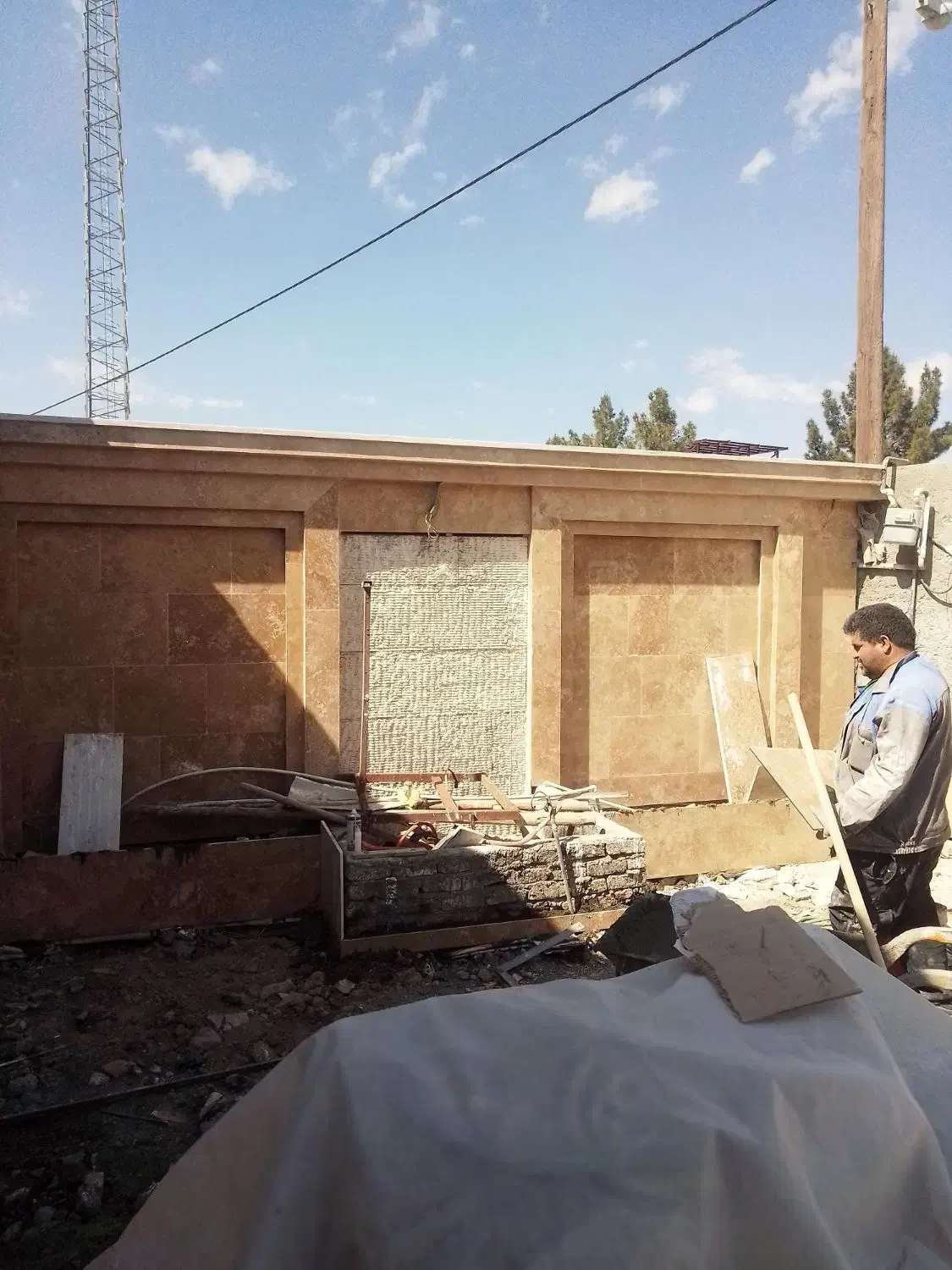 سنگ کاری|خدمات پیشه و مهارت|مشهد, میان ولایت|دیوار