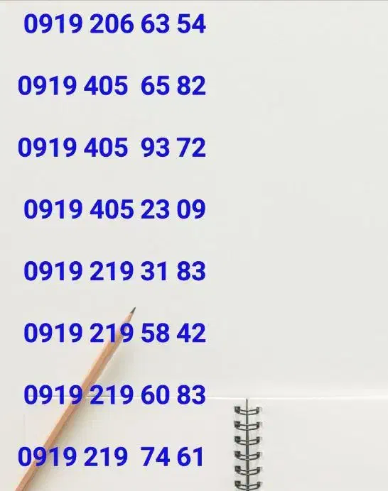 0919.3087616|سیم‌کارت|کرج, بنیاد|دیوار