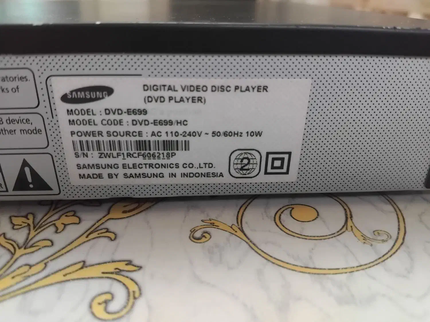 DVD Player سامسونگ|پخش‌کننده DVD و ویدیو|تهران, تهرانسر شرقی|دیوار