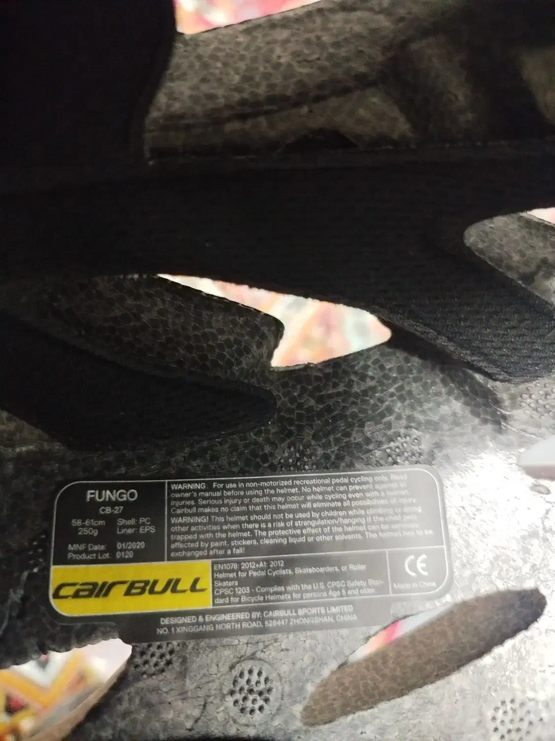 کلاه دوچرخه سواری چراغ دار برند carbull مدل cb-27|دوچرخه، اسکیت، اسکوتر|مرودشت, استادیوم‎|دیوار