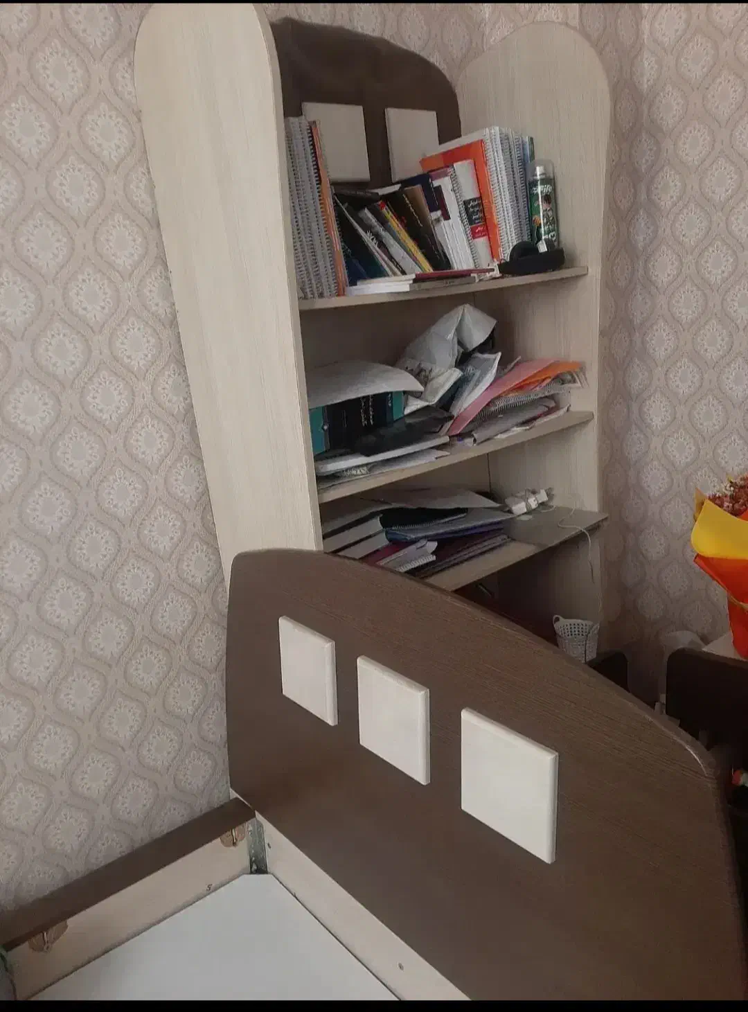 ست چوب شش تکه|تخت و سرویس خواب|سمنان, |دیوار