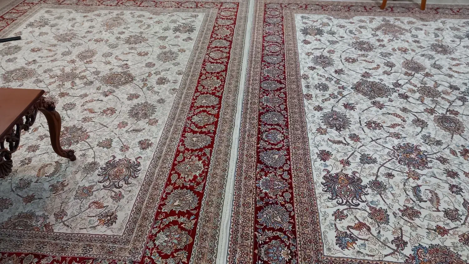 فروش فوری دو تخته فرش ۷۰۰ شانه ۹ متری|فرش|شاهرود, |دیوار