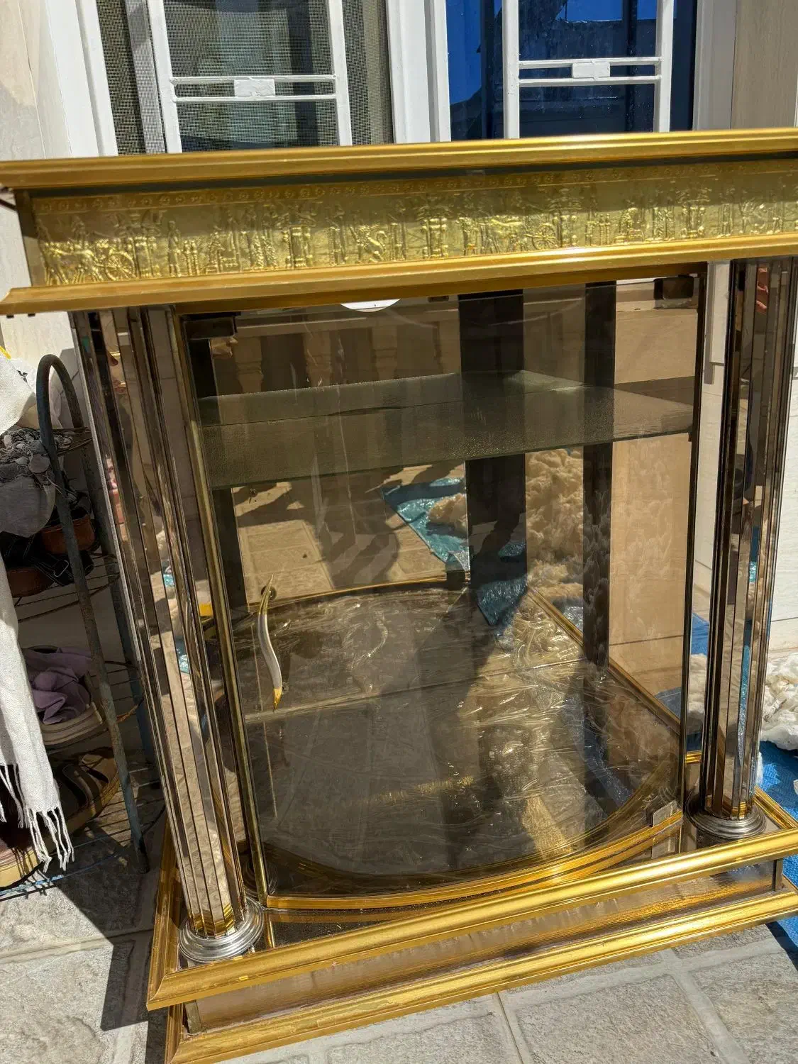 زیرتلویزیونی مدل هخامنشی|میز تلویزیون|فسا, |دیوار