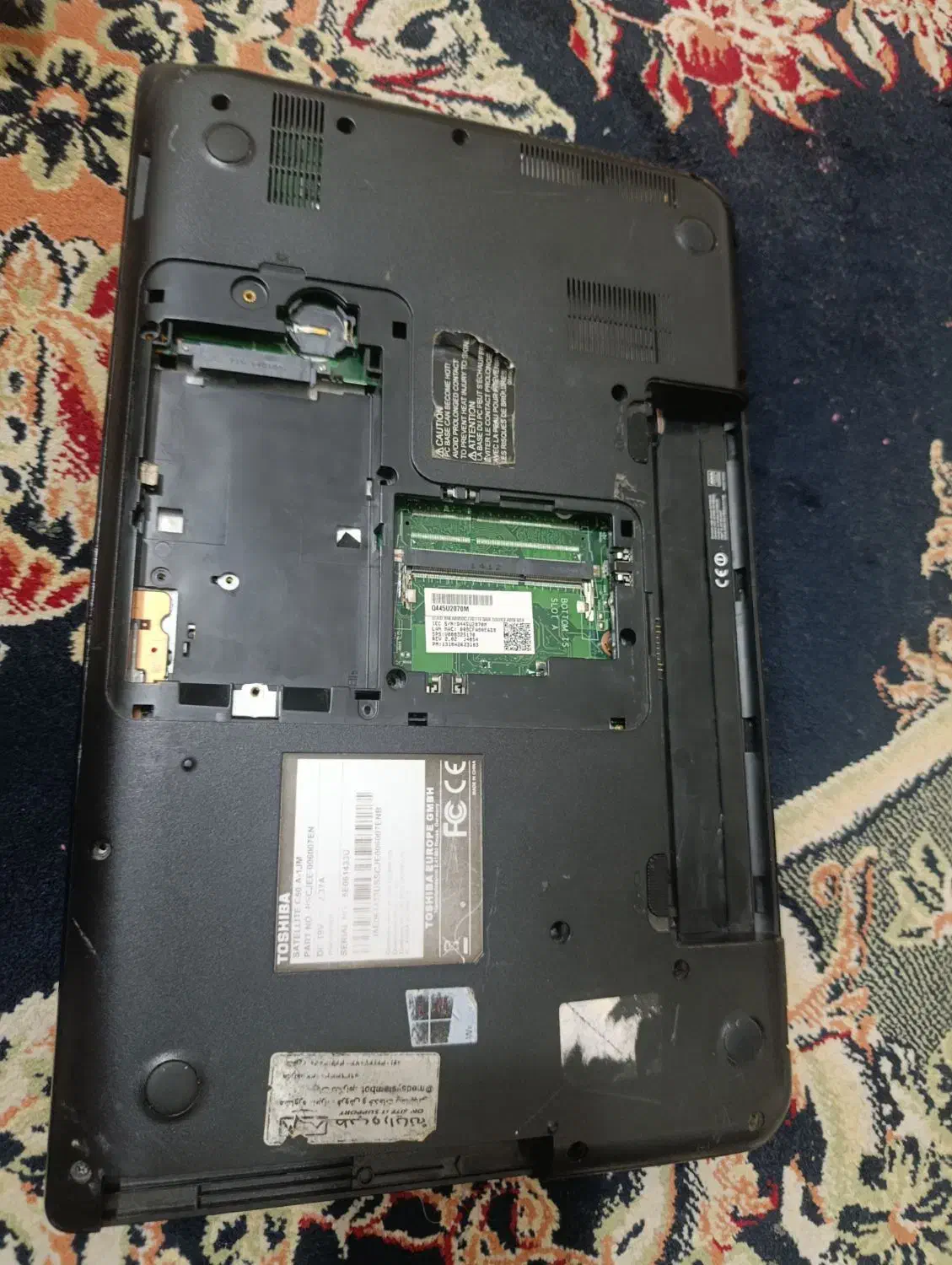 دو عدد لبتاب توشیبا|رایانه همراه|اهواز, جانبازان|دیوار