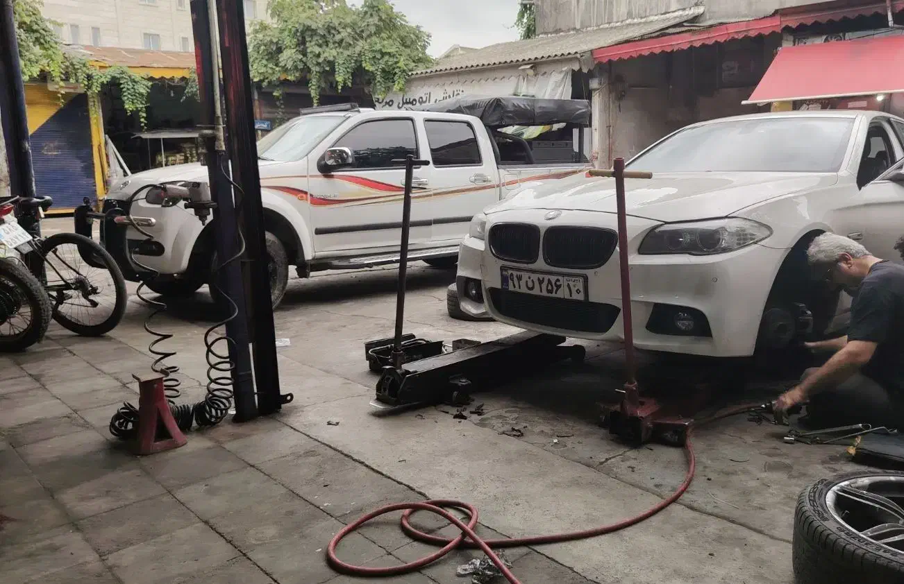 تعمیرگاه تخصصی جاوید گاراژ آزادگان خارجی و داخلی|خدمات موتور و ماشین|رشت, پاستوریزه|دیوار