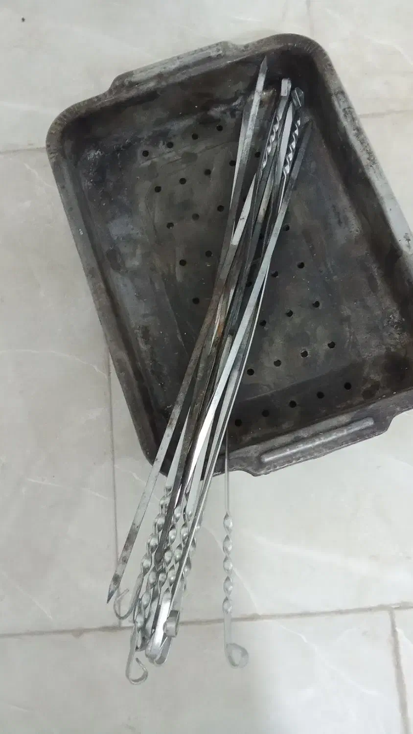 کباب پز با سه دست سیخ در بهارستان صالحیه|اجاق گاز و لوازم برقی پختوپز|چهاردانگه (تهران), |دیوار