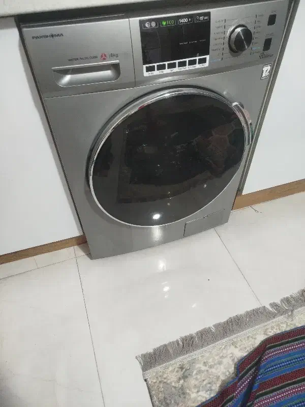 لباسشویی ۸کیلویی پاکشوما|ماشین لباسشویی و خشک‌کن لباس|پاکدشت, حصار امیر|دیوار