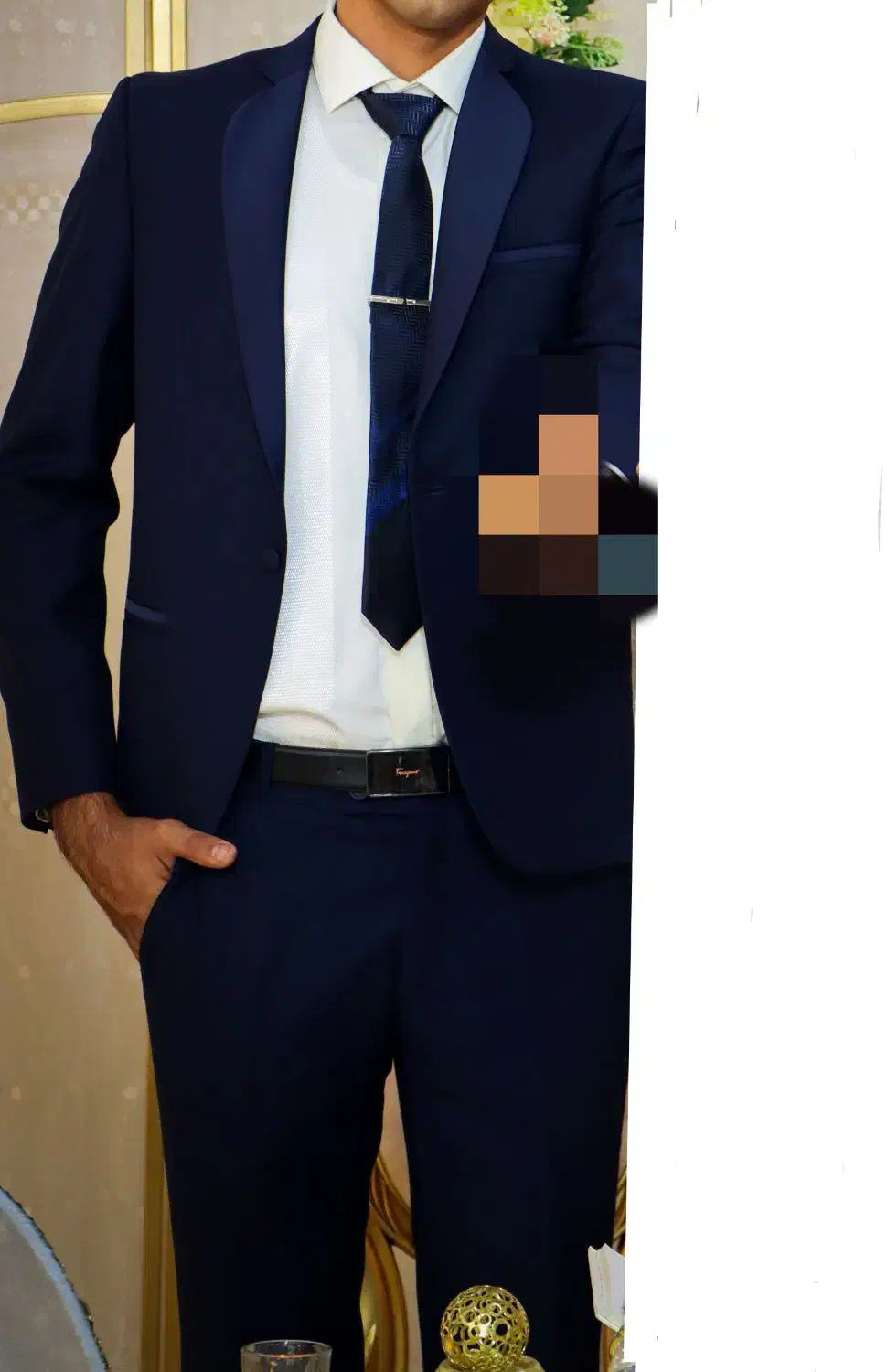 کت شلوار مشکی و سرمه ای|لباس|ساوه, |دیوار