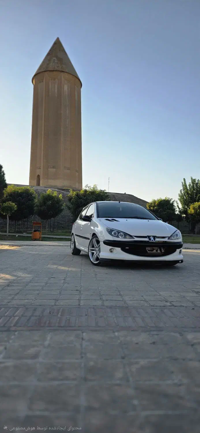 ۲۰۶ تیپ ۵ مدل ۹۵|خودرو سواری و وانت|گنبد کاووس, |دیوار