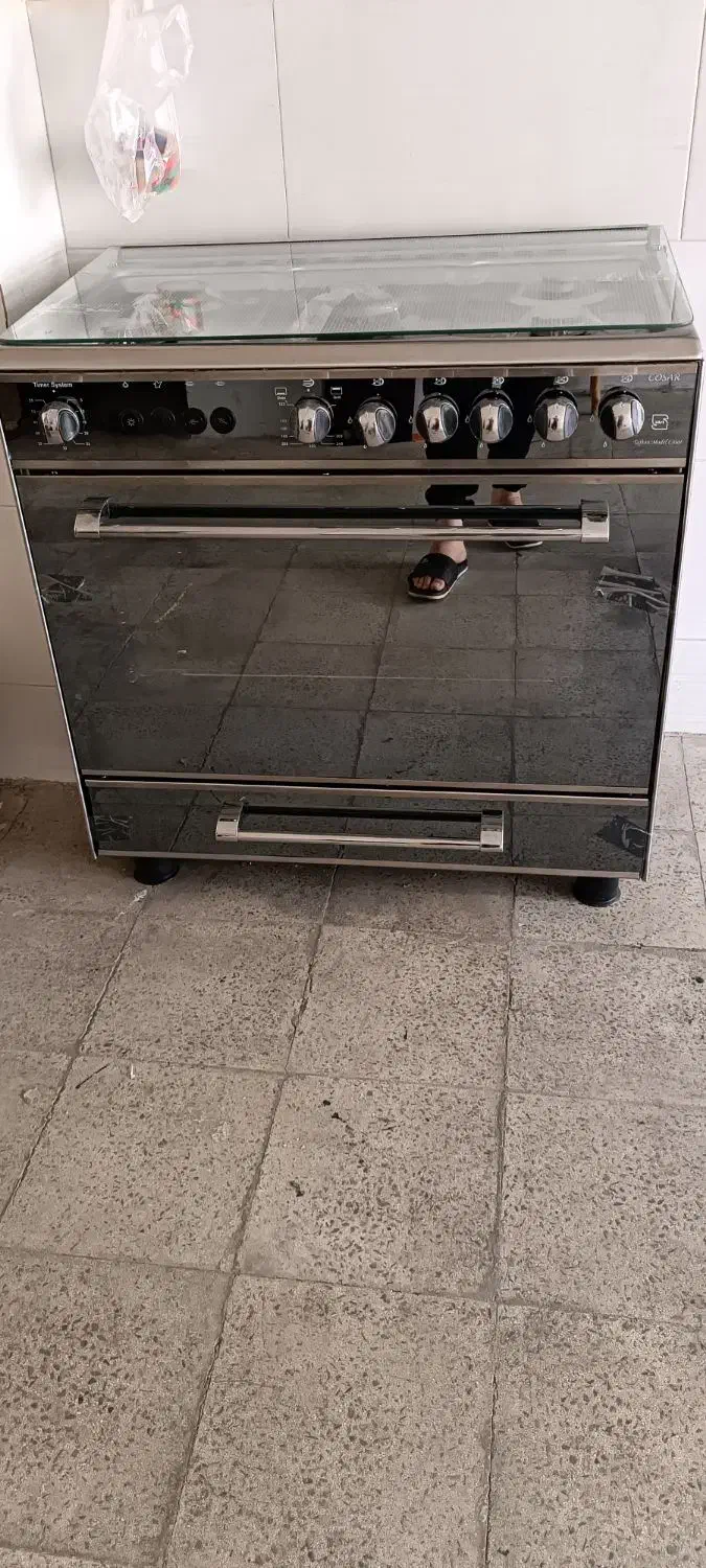 گاز فر استیل|اجاق گاز و لوازم برقی پختوپز|اسلامشهر, شهرک محمدیه|دیوار